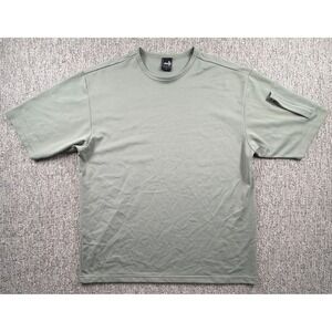 SilverTab Levi Strauss T-Shirt Mens L Green Mesh Sleeve Pocket Vintage Y2K 322M